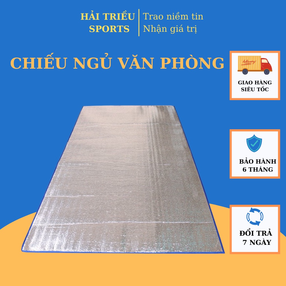 Chiếu ngủ văn phòng ,thảm lót lều cắm trại, thảm du lịch chống thấm dày 3mm Hải Triều Sports