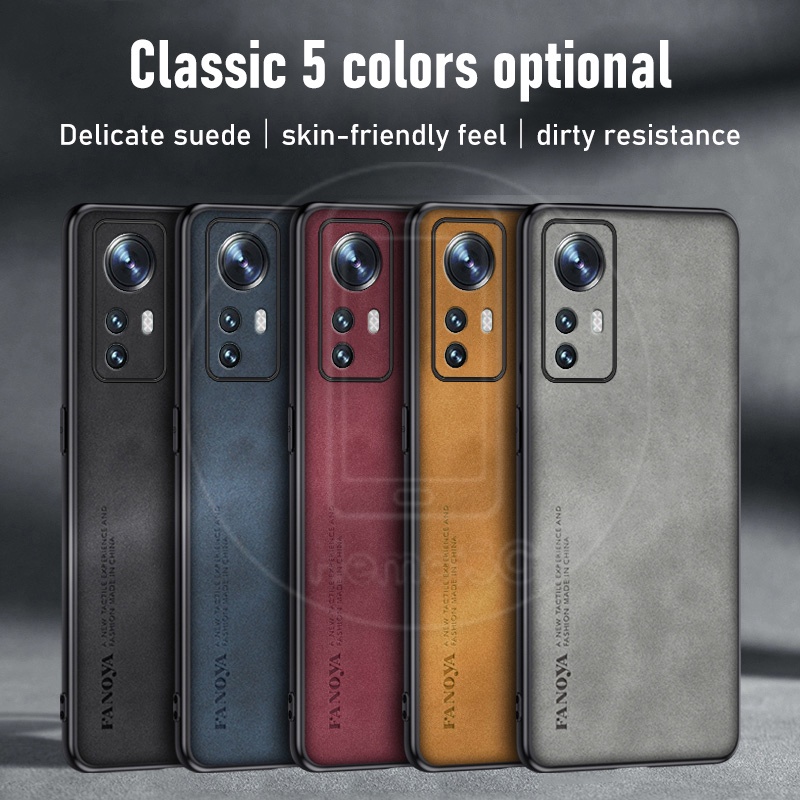 Ốp Điện Thoại Da Cứng Cao Cấp Cho Xiaomi Mi 12 12s 12X 11 Pro Ultra Lite