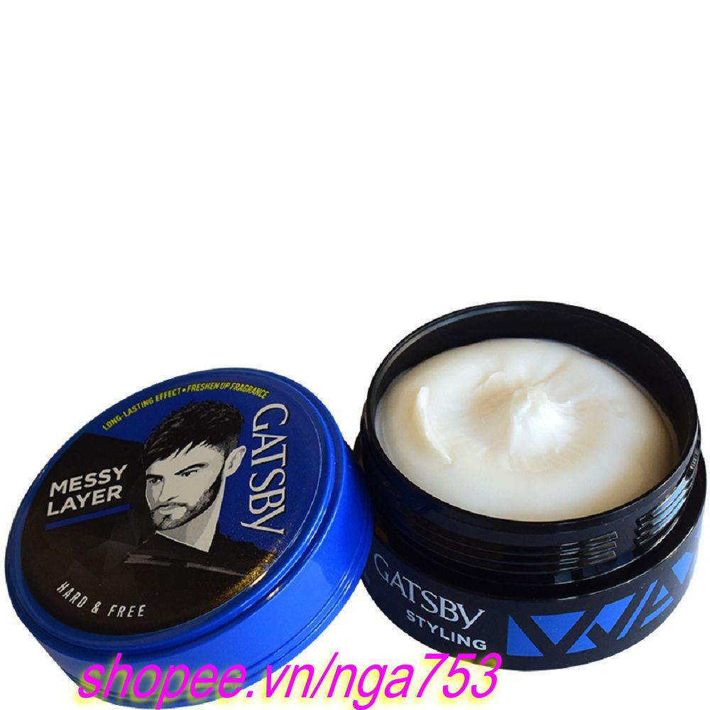 Wax Tạo Kiểu Tóc Gatsby H&F Xanh 75g 100% chính hãng, shop 99K cung cấp và bảo trợ.