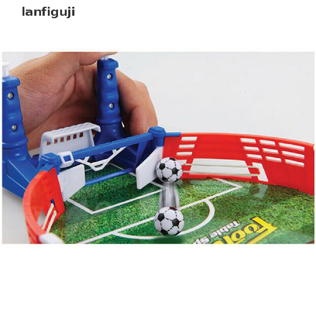 {lanfiguji} Mini Table Top Football Shoot Game Set Desktop Soccer Indoor Game Kids Toy Gifts hye