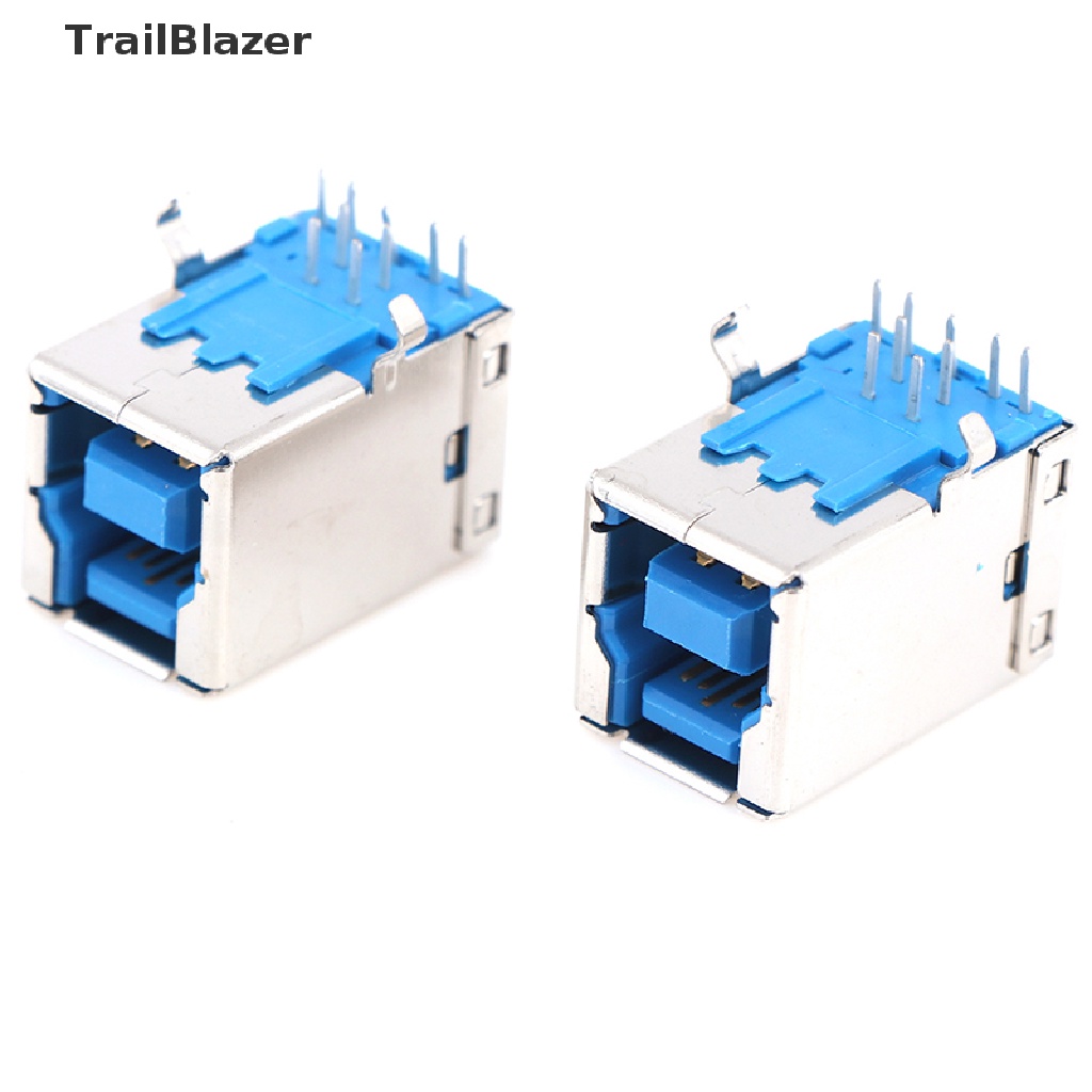 Set 10 Đầu Nối USB 3.0 Type B Female Góc Phải AF