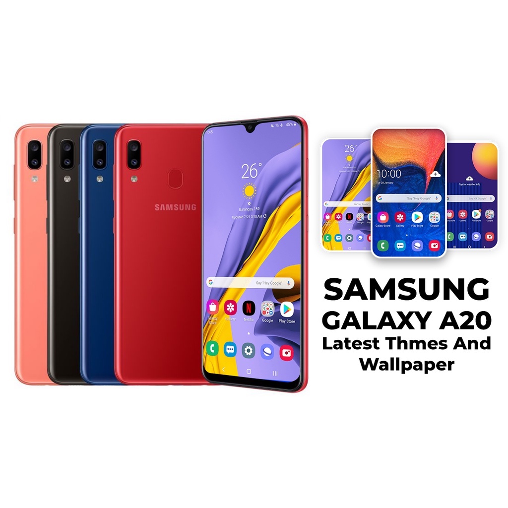ĐIỆN THOẠI SAMSUNG A20 HÀNG CHÍNH HÃNG.