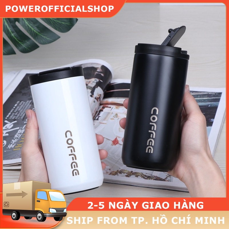 Ly giữ nhiệt coffee 500ml- bền đẹp pha cà phê giữ nhiệt đến 8h chống tràn trà cafe