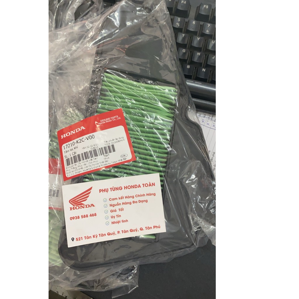 LỌC GIÓ VISION 2021 - 2024  ZIN CHÍNH HÃNG HONDA