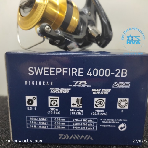 MÁY CÂU ĐỨNG DAIWA STRIKEFFORCE CHA GIÀ VLOGS