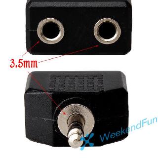 Dây Cáp Chia 2 Cổng Âm Thanh 3.5mm