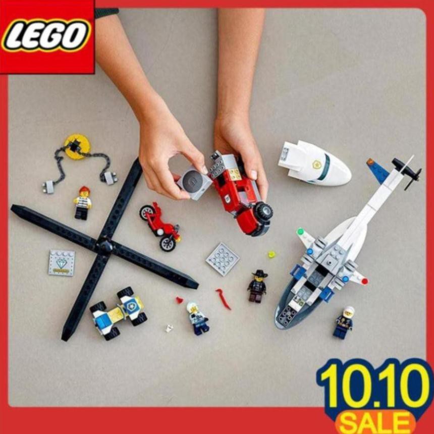 Đồ chơi LEGO CITY Trực Thăng Truy Bắt Tội Phạm 60243