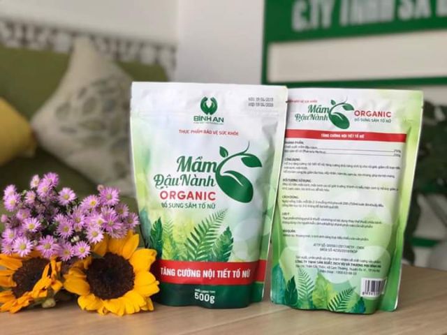 Mầm Đậu Nành Organic Linh Spa - Bổ Sung Sâm Tố Nữ | Thế Giới Skin Care