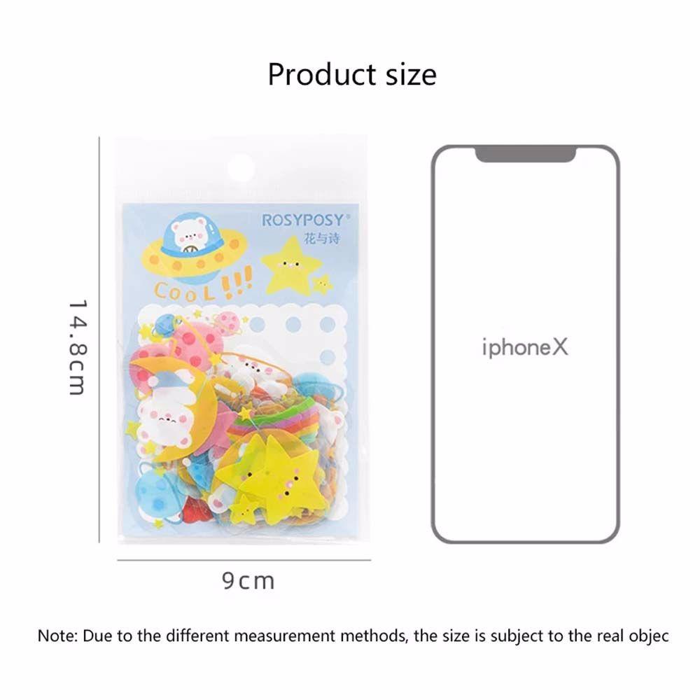 Miếng Dán Hình Hoạt Hình Tự Dính Trang Trí Sổ Tay DIY