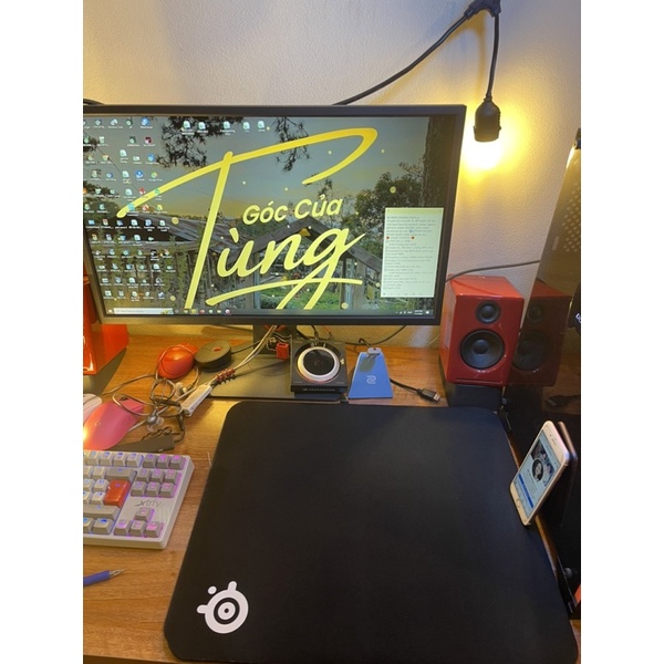 Lót chuột Steelseries QCK Heavy size L chính hãng