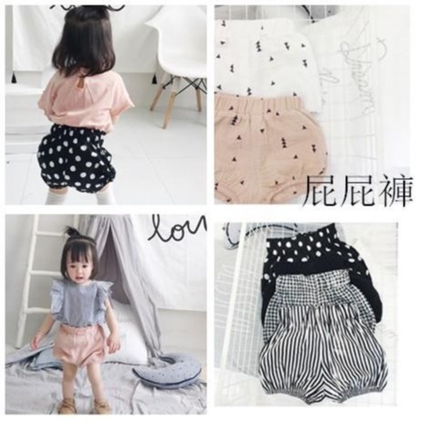 Quần đùi chất cotton thoải mái đáng yêu dành cho bé 0-6 tuổi