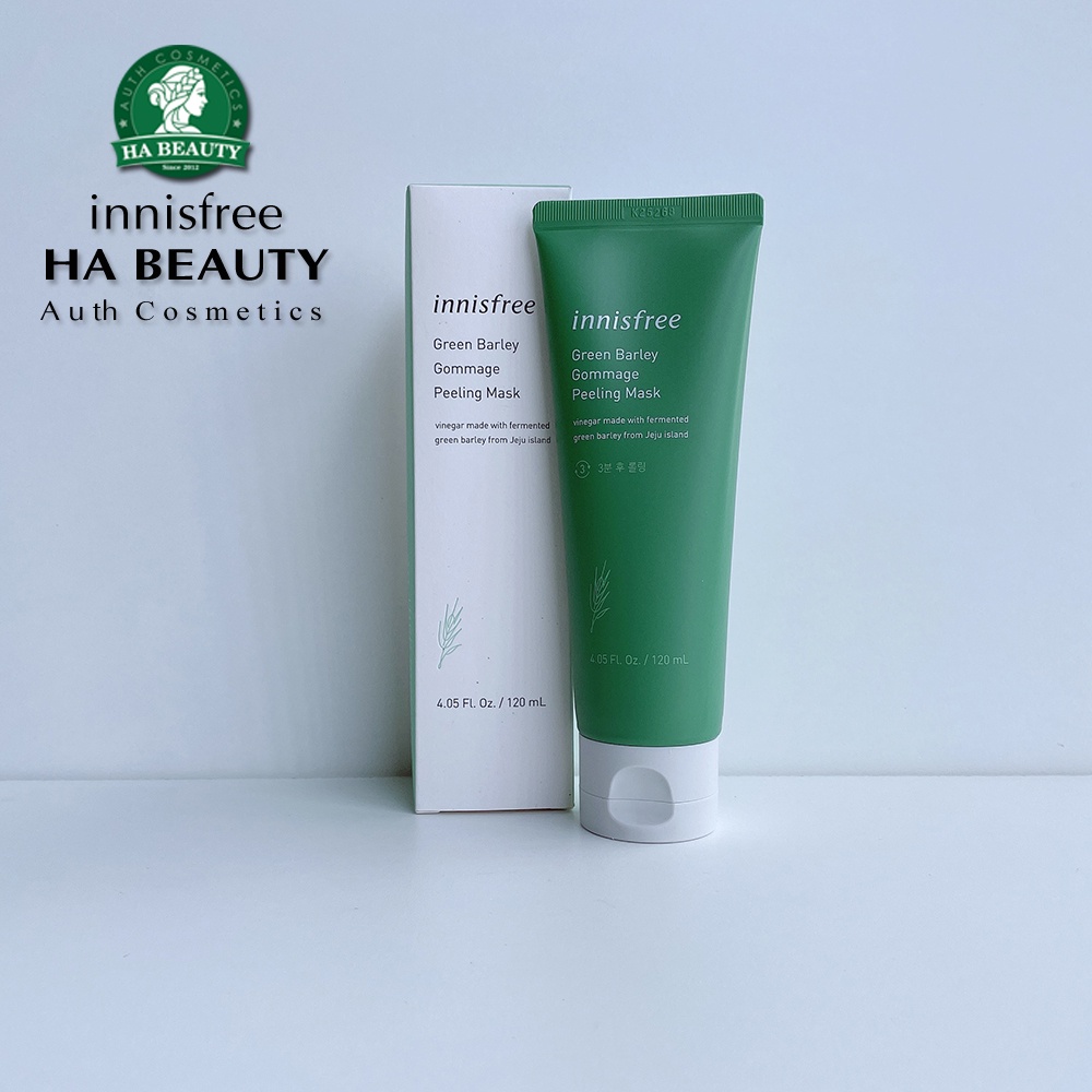 Mặt nạ tẩy tế bào chết từ lúa mạch xanh innisfree Green Barley Gommage Mask 120ml