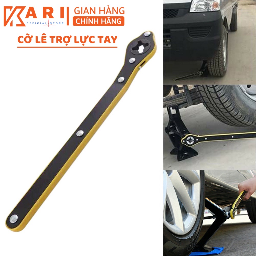 Cờ Lê Trợ Lực, Cờ Lê Sửa Chữa, Tương Thích Mọi Loại Ốc, Xoay 360 Độ
