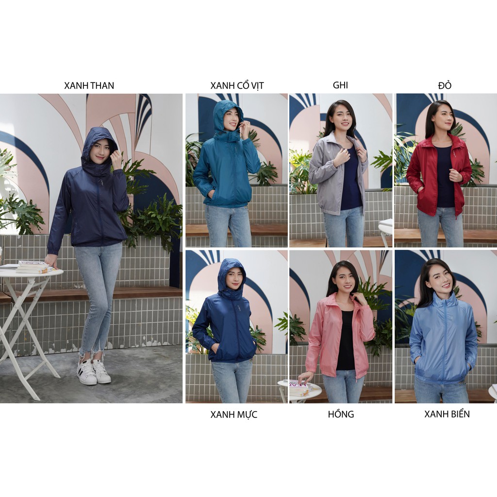 LAROMA Áo gió nữ 3 | Giữ ấm - Mềm mại - Mũ rời | BigBuy360 - bigbuy360.vn