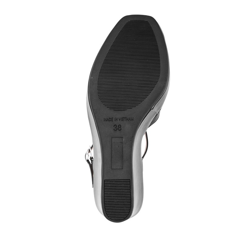 Sandal Xuồng Nhiều Quai 770 Mirabella - SDX770 đen