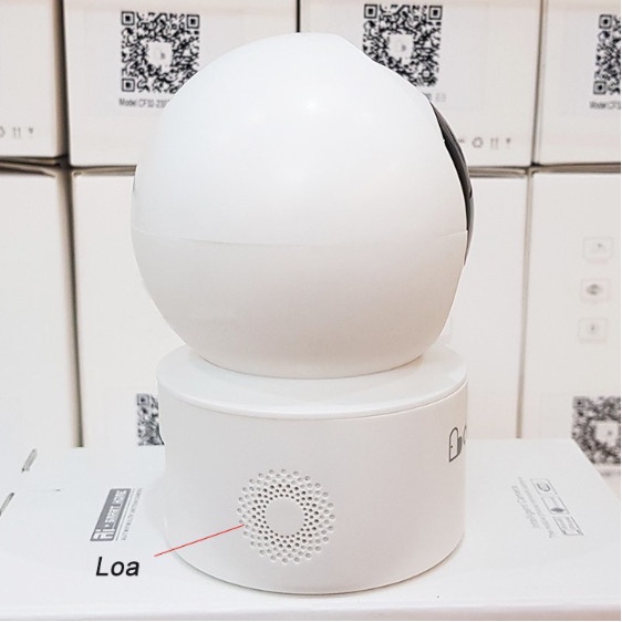 Camera wifi Carecam 2.0MP Full HD 1080p mới 2022 Mã YH200 Có hú còi báo động