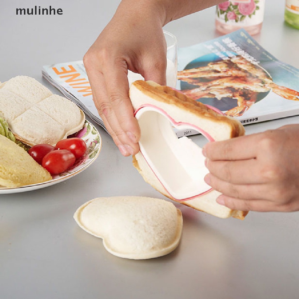 Khuôn Cắt Bánh Mì Sandwich Hình Trái Tim