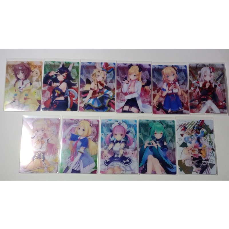 Thẻ bài bánh xốp Hololive