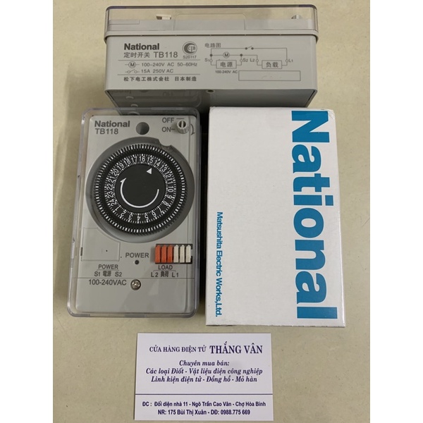 Đồng hồ thời gian BT 118 NATIONNA