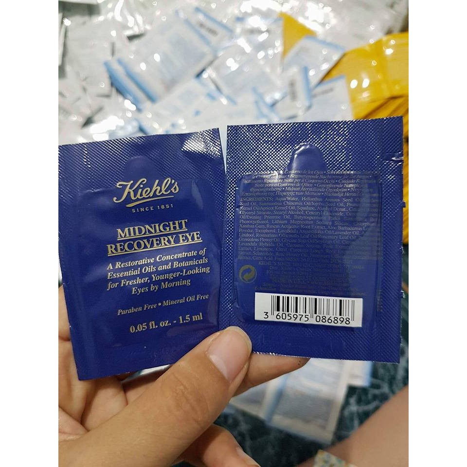 Kem dưỡng mắt ban đêm Midnight Recovery Eye sample 1.5ml