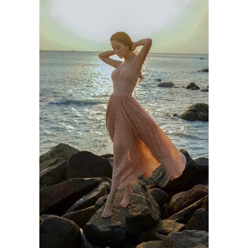 váy xoè dập li olivia dress | BigBuy360 - bigbuy360.vn