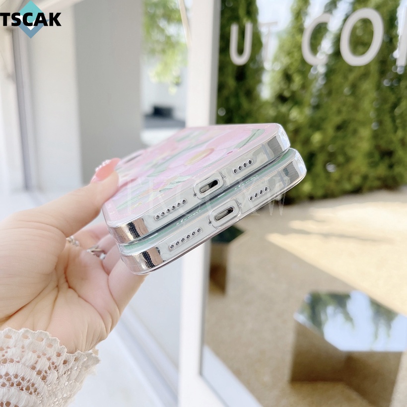 Ốp Điện Thoại Hình Hoa Cúc Cho Xiaomi Redmi 10 Prime 10A 9T 9A 9 9C 9i K20 K40 Pro Plus Note 7 8 9 10 11 Pro 9S 10S 11S