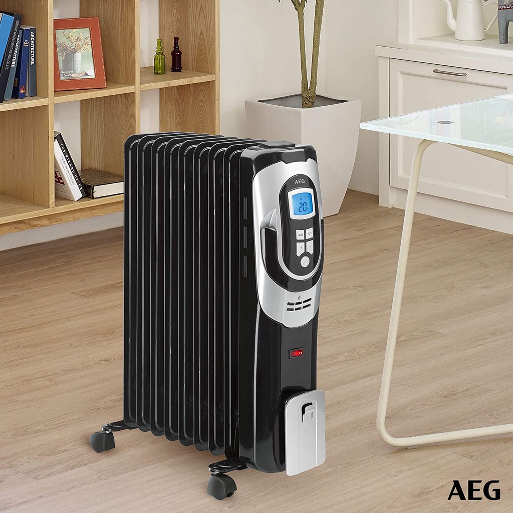 Máy sưởi AEG Ölradiator RA 5588 NE, quạt sưởi dầu AEG [Hàng Đức chính hãng]