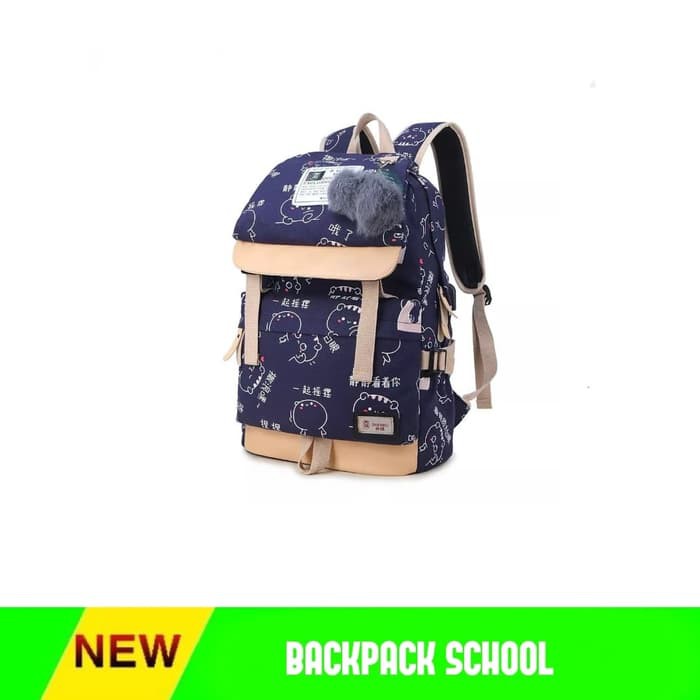 JANSPORT Ba lô học sinh in hình hoạt hình Anadan D 300