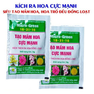 Phân Bón Kích Ra Hoa Micro-Green 16-31-16 Siêu Tạo Mầm Hoa