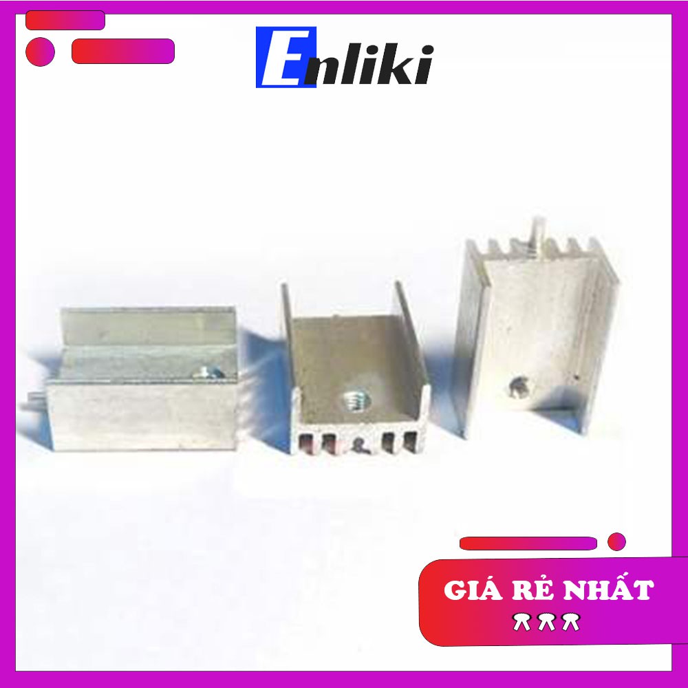 Tản Nhiệt Nhôm TO220 15x10x20mm Màu Trắng | BigBuy360 - bigbuy360.vn