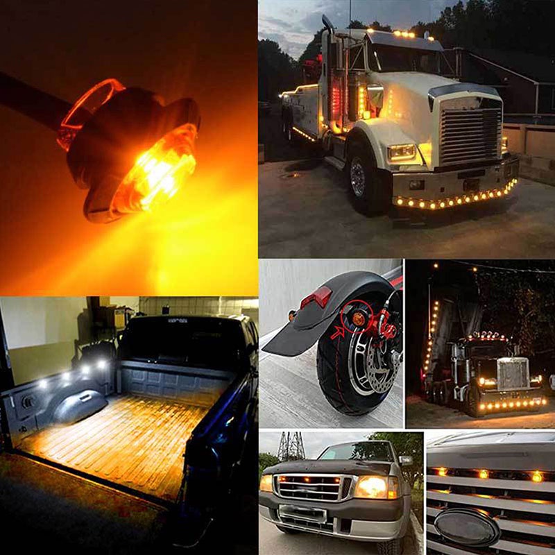 Đèn Led Tín Hiệu 24V DRL Chất Lượng Cao Dành Cho Xe Tải