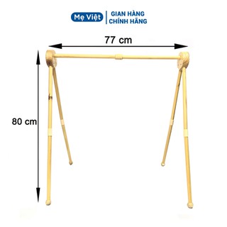 Kệ chữ a lắp ghép treo nôi treo cũi cho bé
