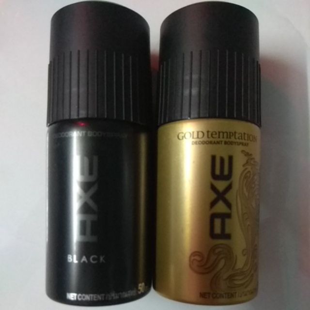 (01/2022) Xịt ngăn mùi toàn thân AXE BLACK VÀ AXE GOLD(50 ml)