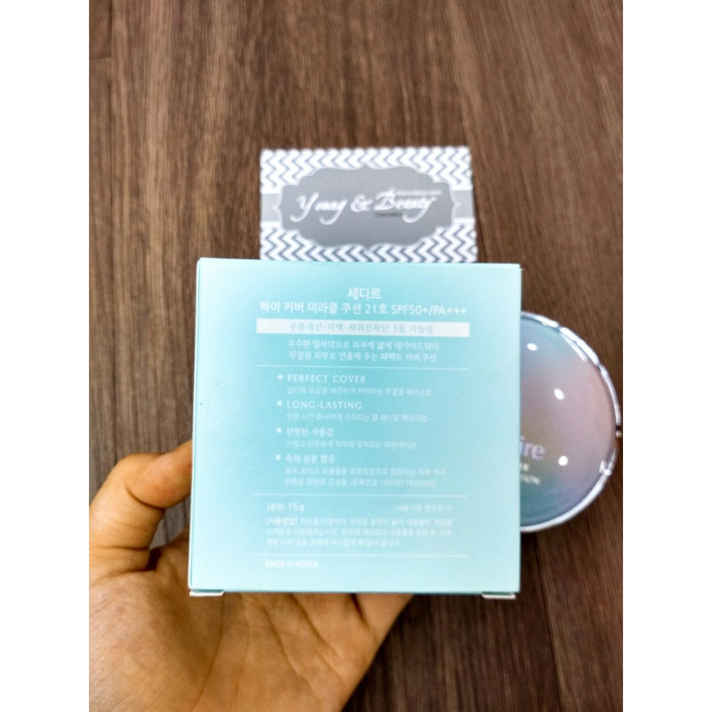Phấn Nước siêu che phủ Seduire HIGH COVER MIRACLE CUSHION | BigBuy360 - bigbuy360.vn