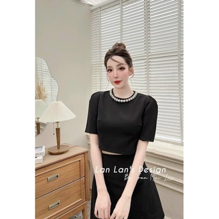 (SHOP nàng béo BIGSIZE 50kg đến 90kg )set áo croptop chân váy A