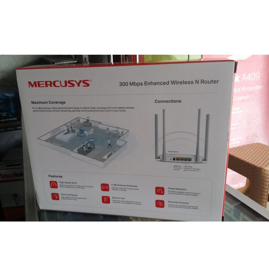 Bộ Phát Sóng Mercusys Mw325r 300mbps | BigBuy360 - bigbuy360.vn