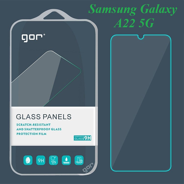 Kính cường lực Samsung Galaxy A13 4G, A13 5G, A22 4G, A22 5G, A23 4G - Kính cường lực Gor trong suốt