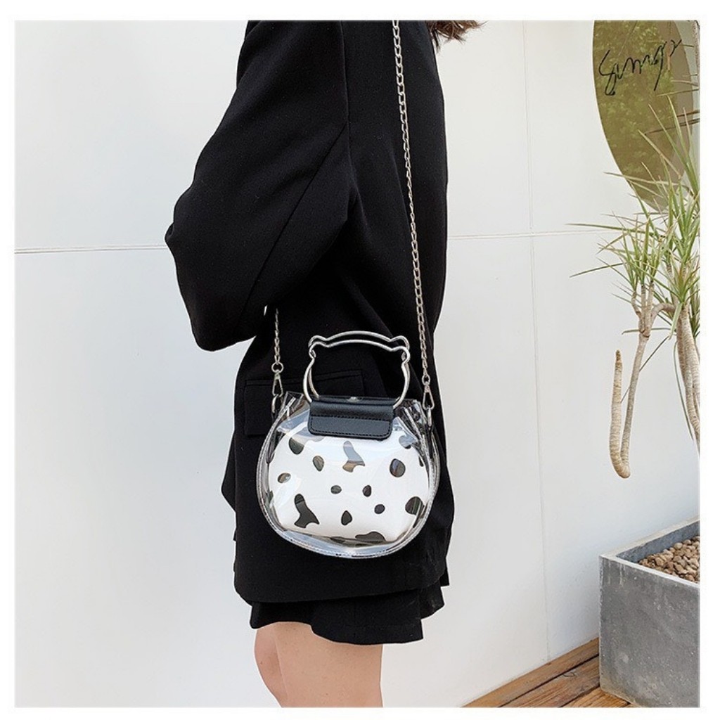 Túi Bò Sữa Đeo Chéo Nữ Giá Rẻ HA74 Chất Da Mềm Đẹp Size 14 | BigBuy360 - bigbuy360.vn