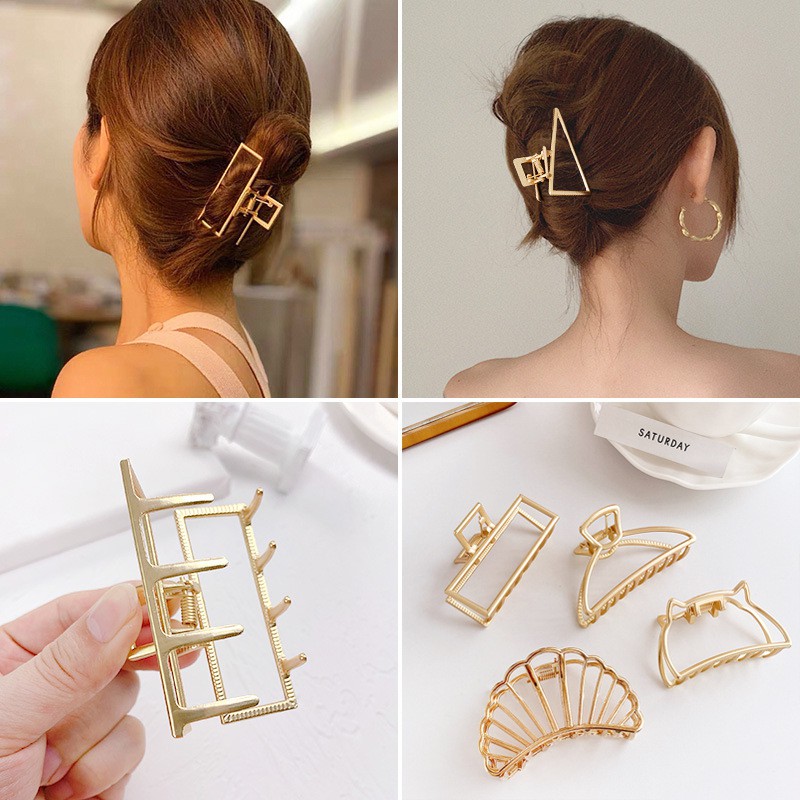 Kẹp Tóc Hàn quốc Đẹp kim loại nhiều mẫu cho nàng