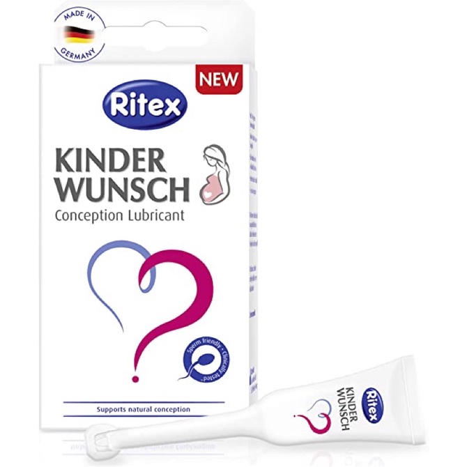 Gel Ritex Kinderwunsch Đức hỗ trợ thụ thai,tạo môi trường (bán lẻ ống hoặc hộp)