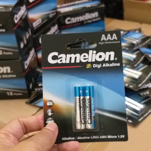 ✅Tongkhodientphcm✅ Pin AA/AAA Camelion digi alkaline vỉ 2 viên Chính Hãng