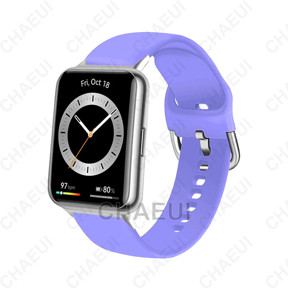 Dây Đeo Silicone Cho Đồng Hồ Thông Minh Huawei Watch Fit 2