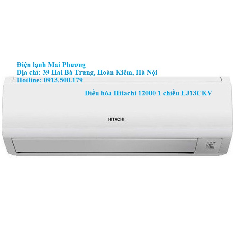 Điều hòa Hitachi 12000 1 chiều EJ13CKV