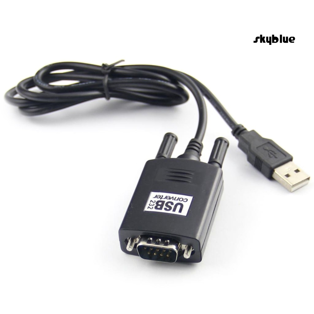 [SK]USB to RS232 Serial 9 Pin COM Port DB9 Converter Cable Adapter for PC Computer