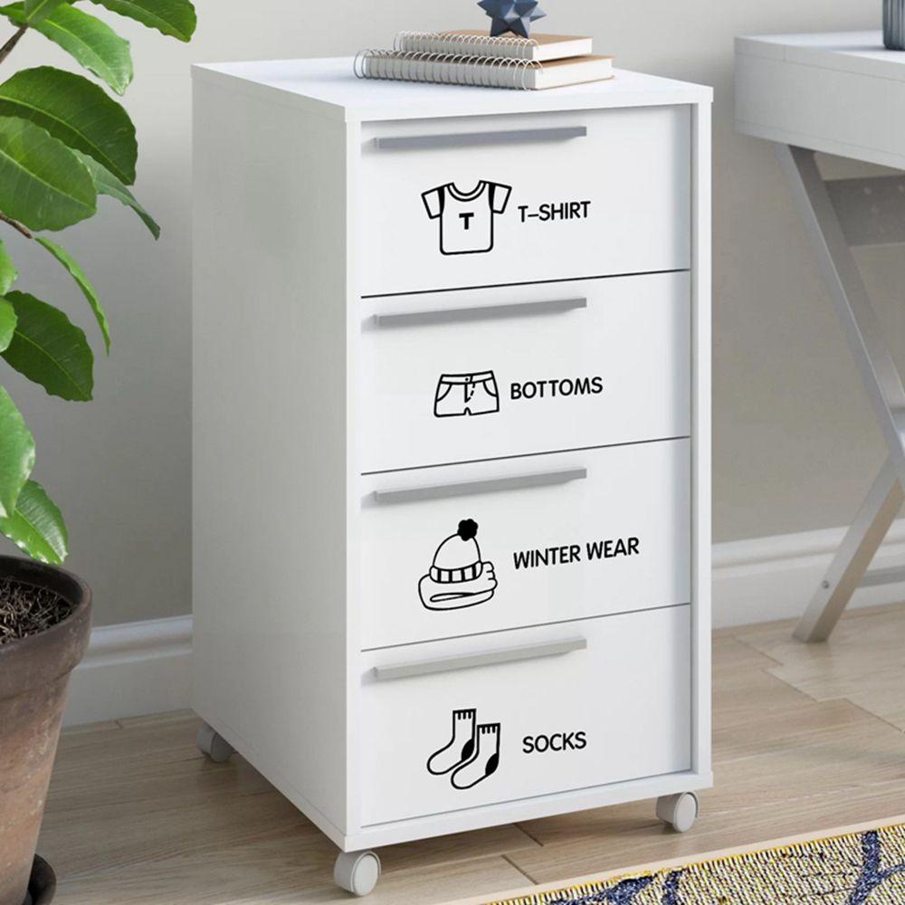 Cabezant sticker cá tính tường dính phòng khách tường fresco nghệ thuật làm đẹp trang trí quần áo phân loại dán tường
