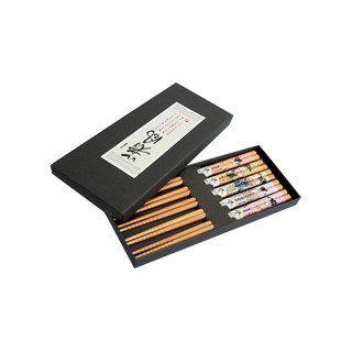 Hộp Đũa Tre Nhật Bản Vỉ 5 Đôi Kokusai NDCK-10