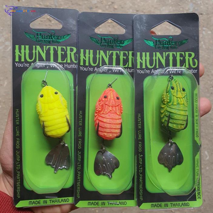 Mồi Câu Lure Thái Lan Hunter V4 Cực Nhạy