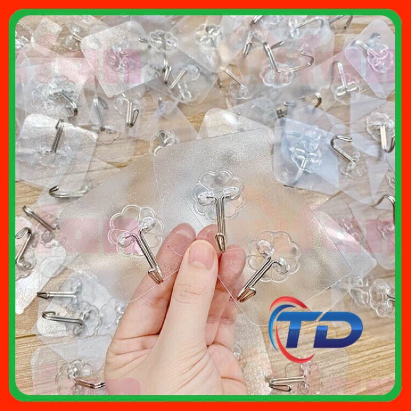(rẻ nhất)🍄COMBO 100 MÓC DÍNH TƯỜNG CHỊU LỰC TD