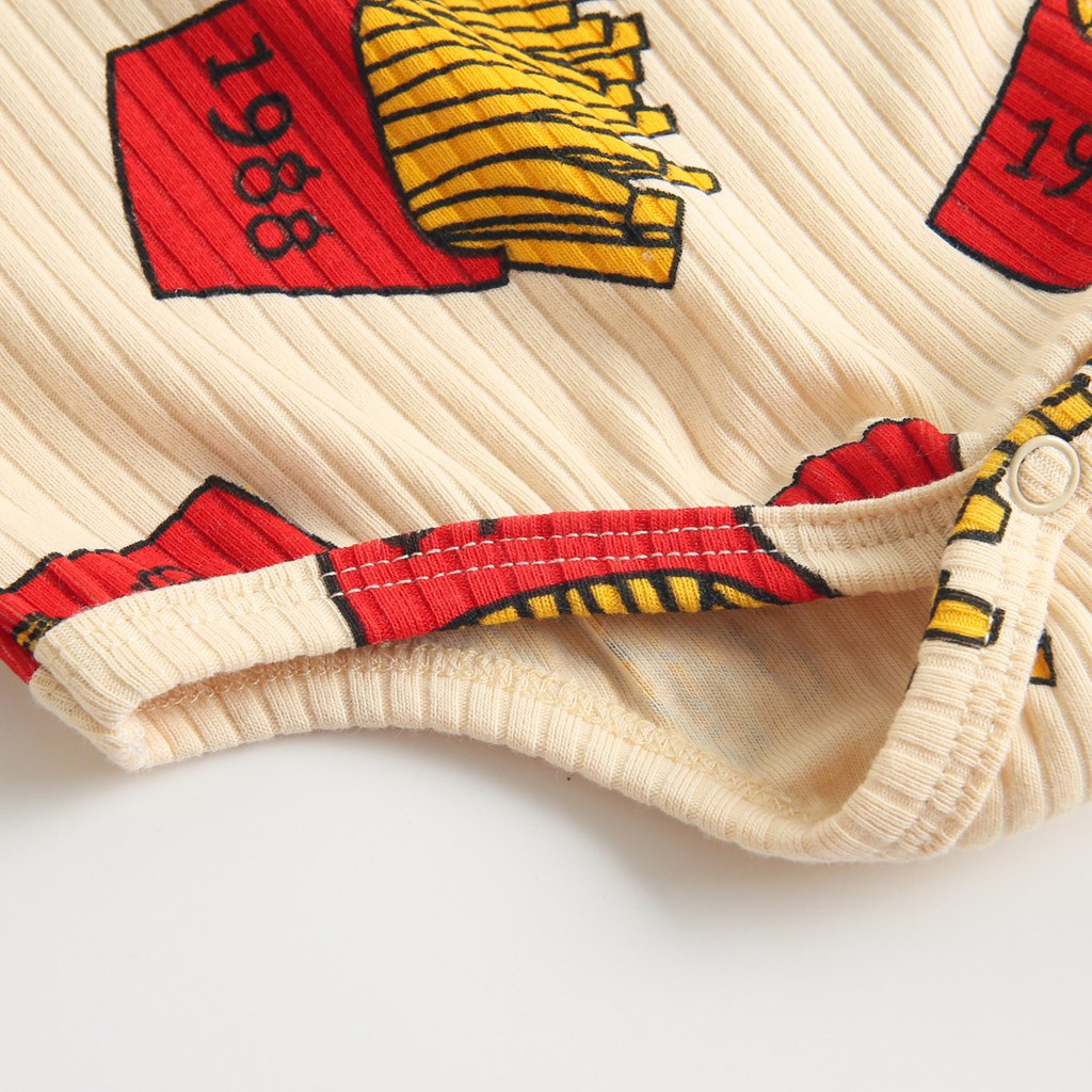 Sanlutoz Mùa thu dài tay Áo bodysuits trẻ em với thời trang hoạt hình dễ thương