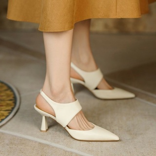 Giày Cao Gót Nữ 7 Cm Trẻ Trung Mã GA06